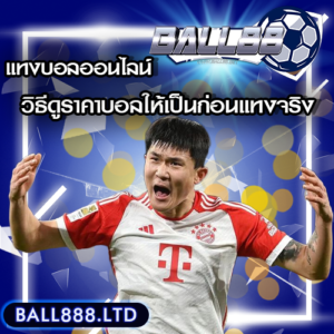 ราคาน้ำบอลคืออะไร? วิธีดูราคาบอลให้เป็นก่อนแทงจริง ball88