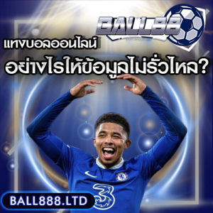 แทงบอลออนไลน์อย่างไรให้ข้อมูลไม่รั่วไหล? Ball88
